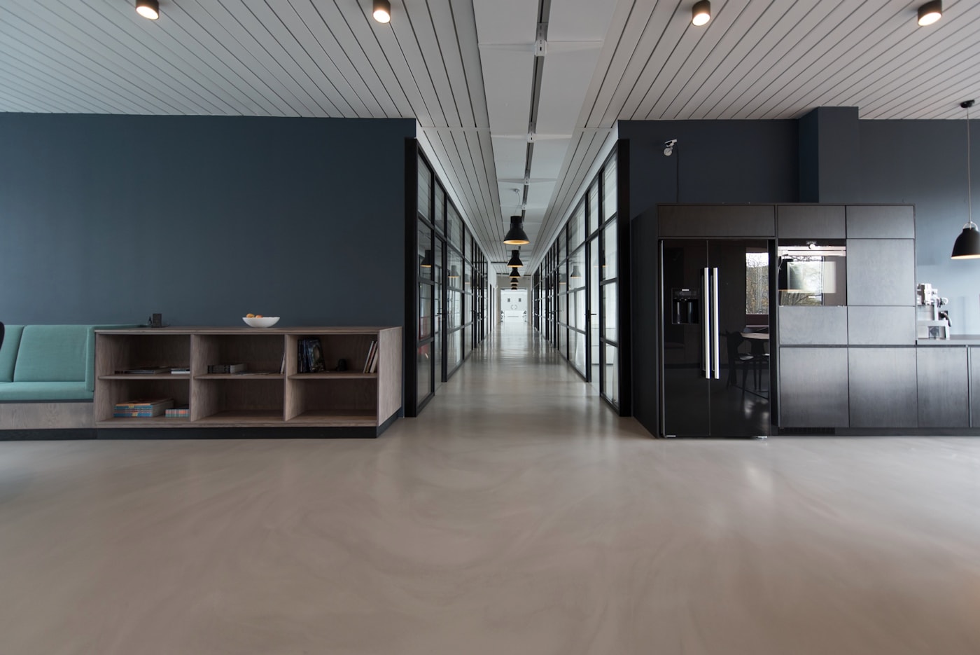 Erhvervsrengøring - moderne kontor